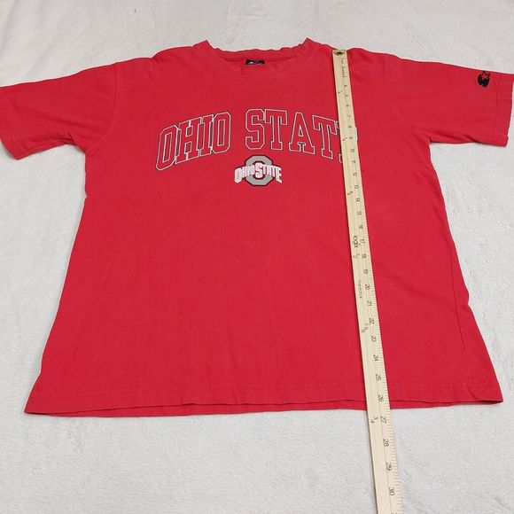 Vintage 90s Ohio State Buckeyes Red Starter Graphic T-Shirt Men's Size Large - Picture 6 of 7